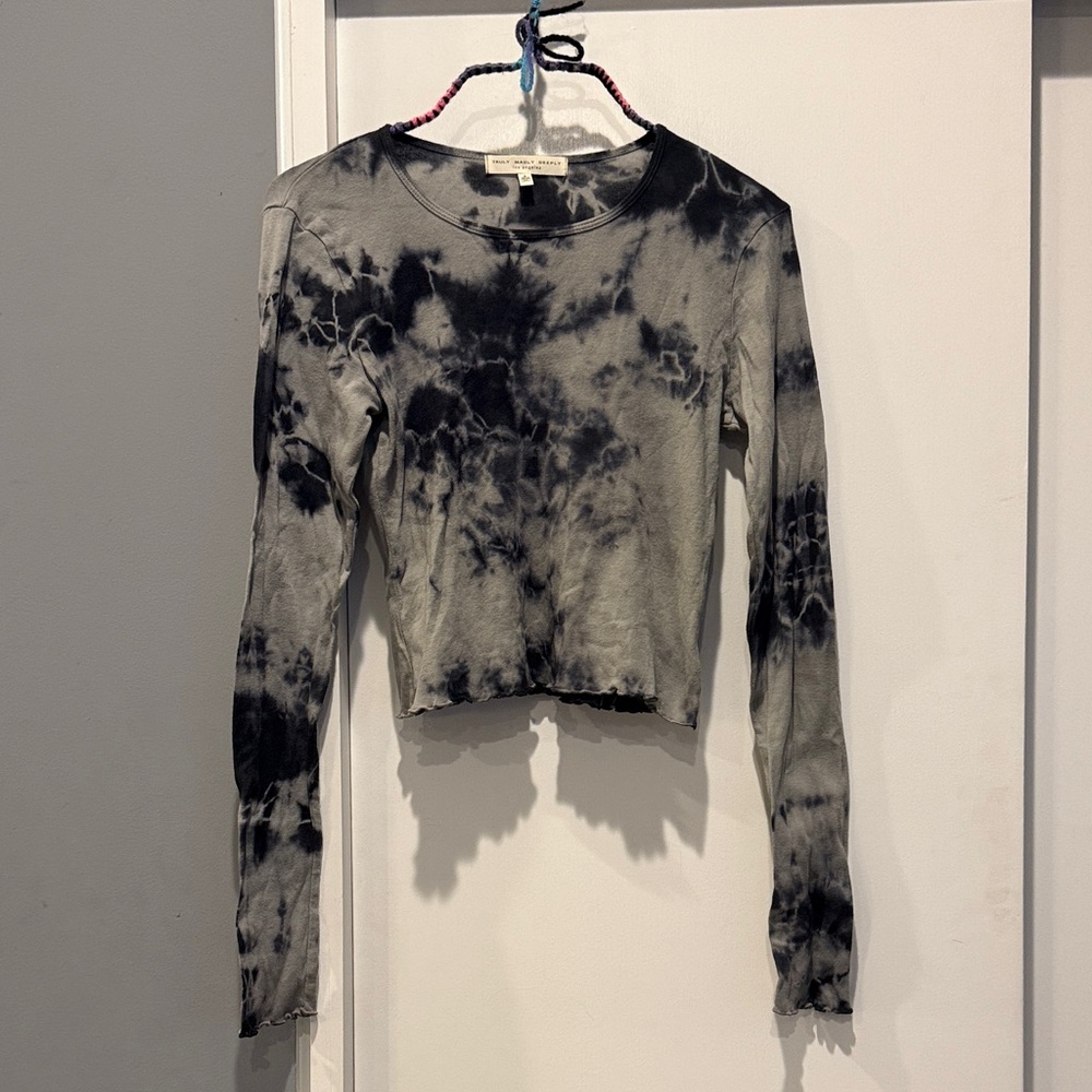Urban Outfitters Tie-Dye Long Sleeve Women's Top